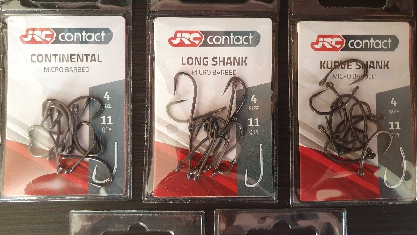 Haki karpiowe JRC Micro Barbed - 5 różnych opakowań - rozmiar 4