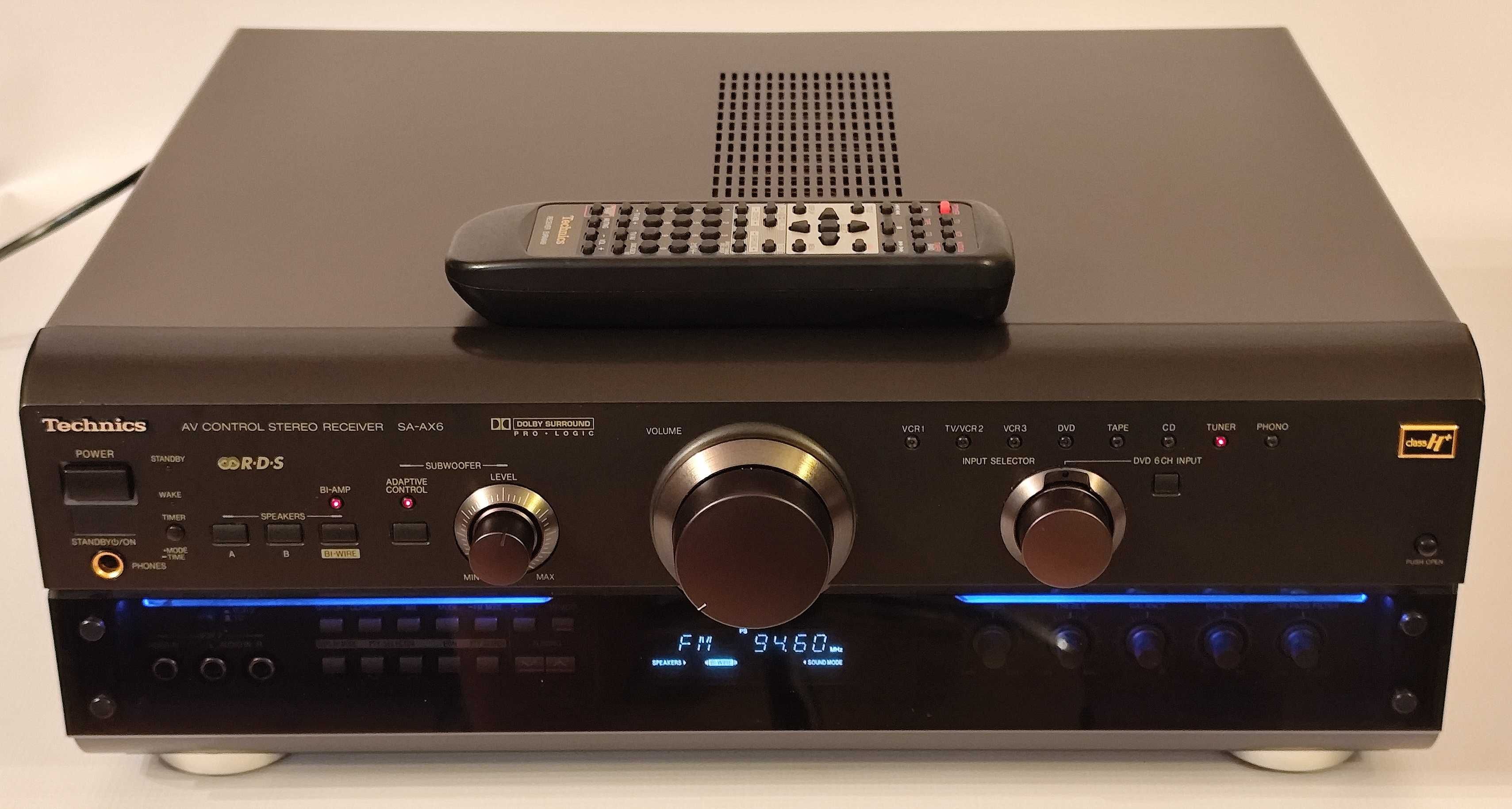 Technics SA-AX6 dolby/stereo amplituner