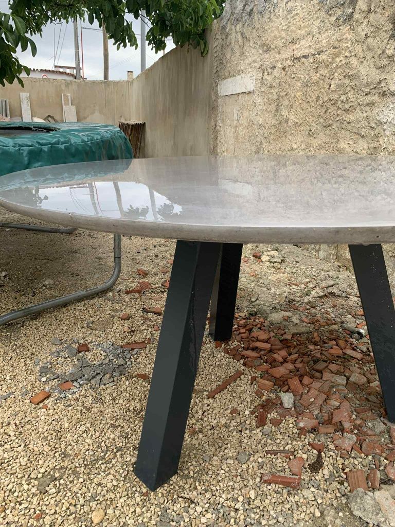 Mesa moderna de betão UHPC Amop