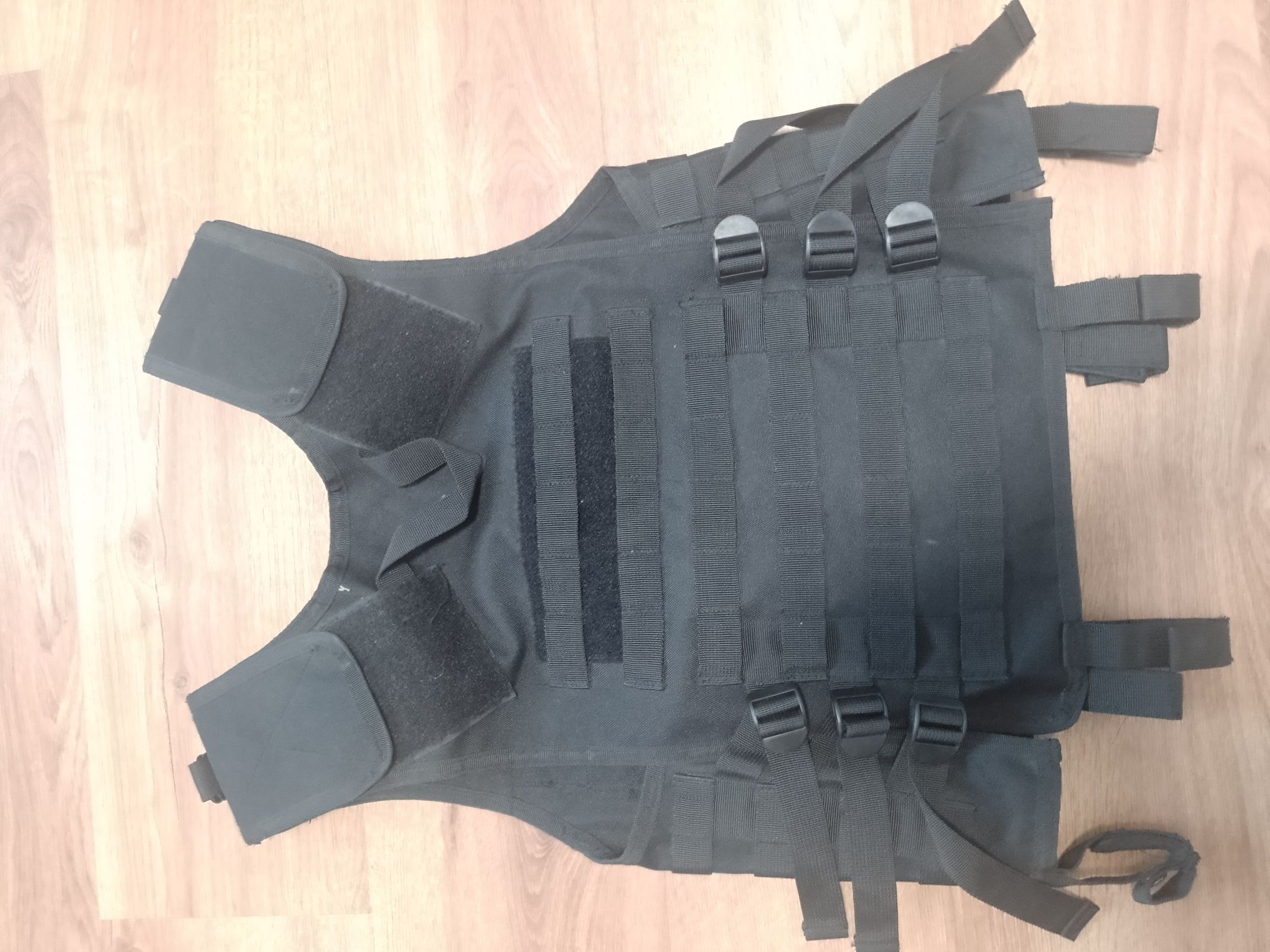 Kamizelka taktyczna Condor Modular Vest - Black (Bez dodatków)