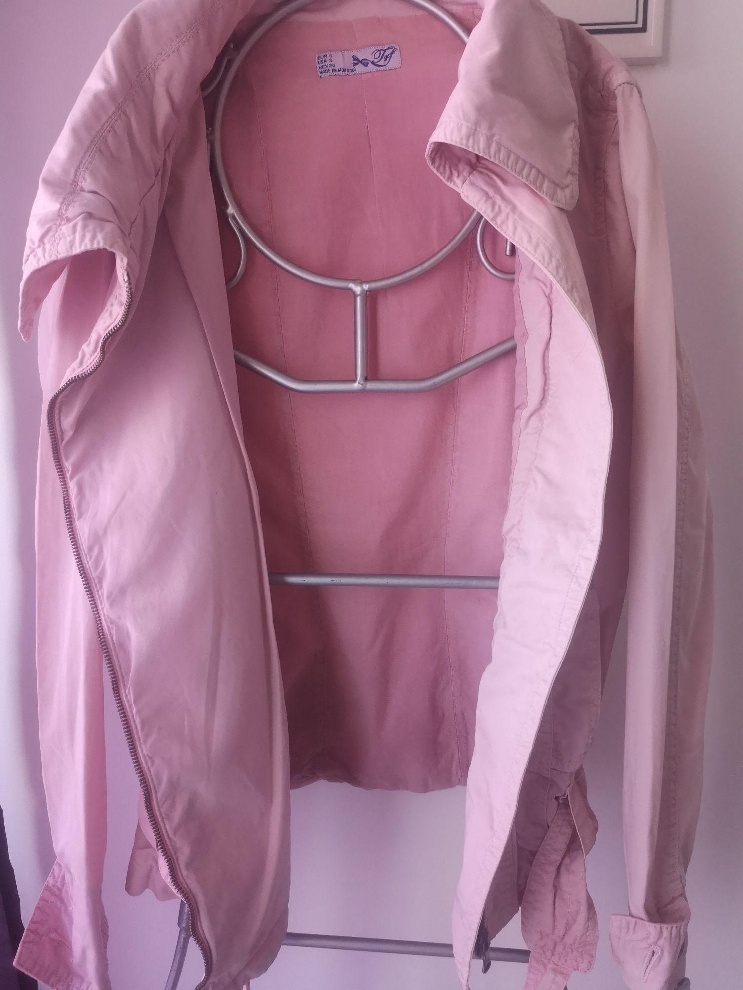Blusão Rosa Zara Trf