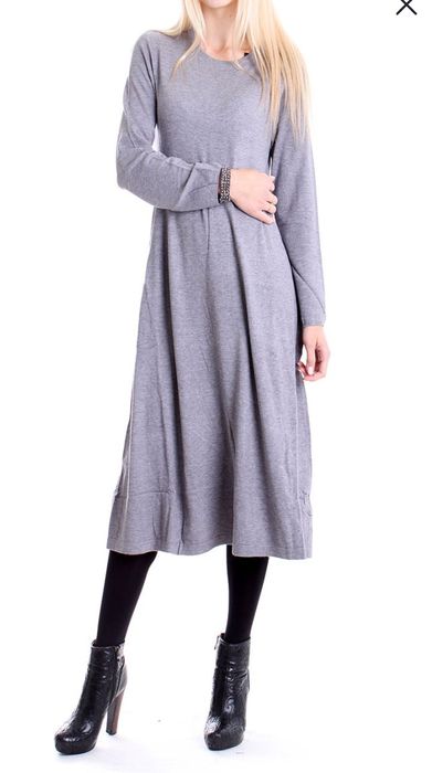 Трикотажное демисезонное платье Louise Orop Италия р. S-M