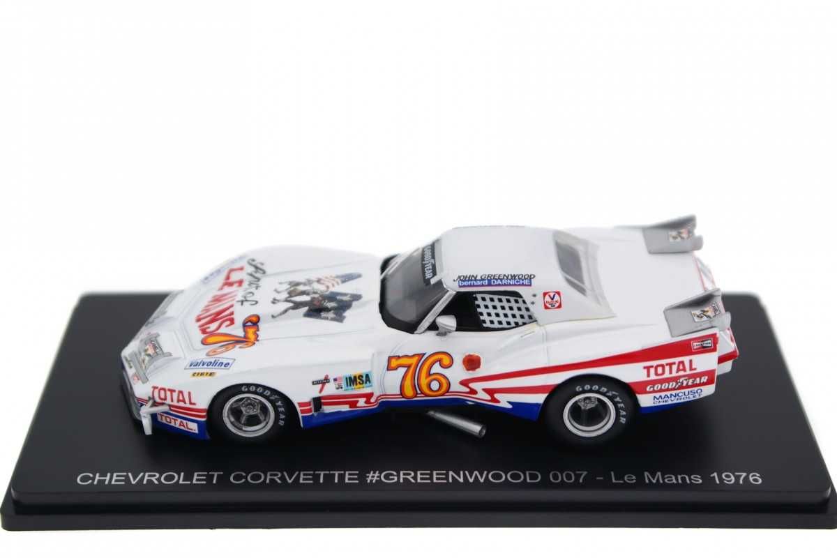 Model 1:43 Spark Chevrolet Corvette #76 24h LeMans 1976