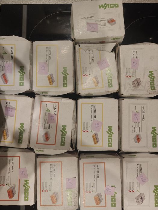 Wago Mix  1000szt. +