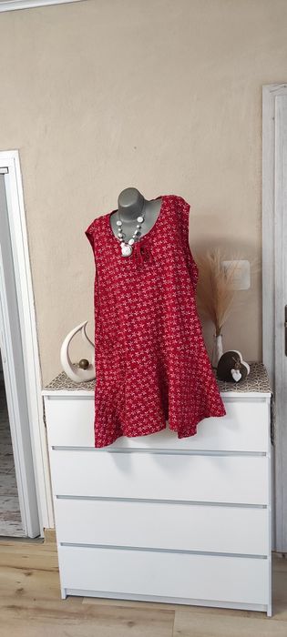 Super letnia sukienka 56-58. Bawełna