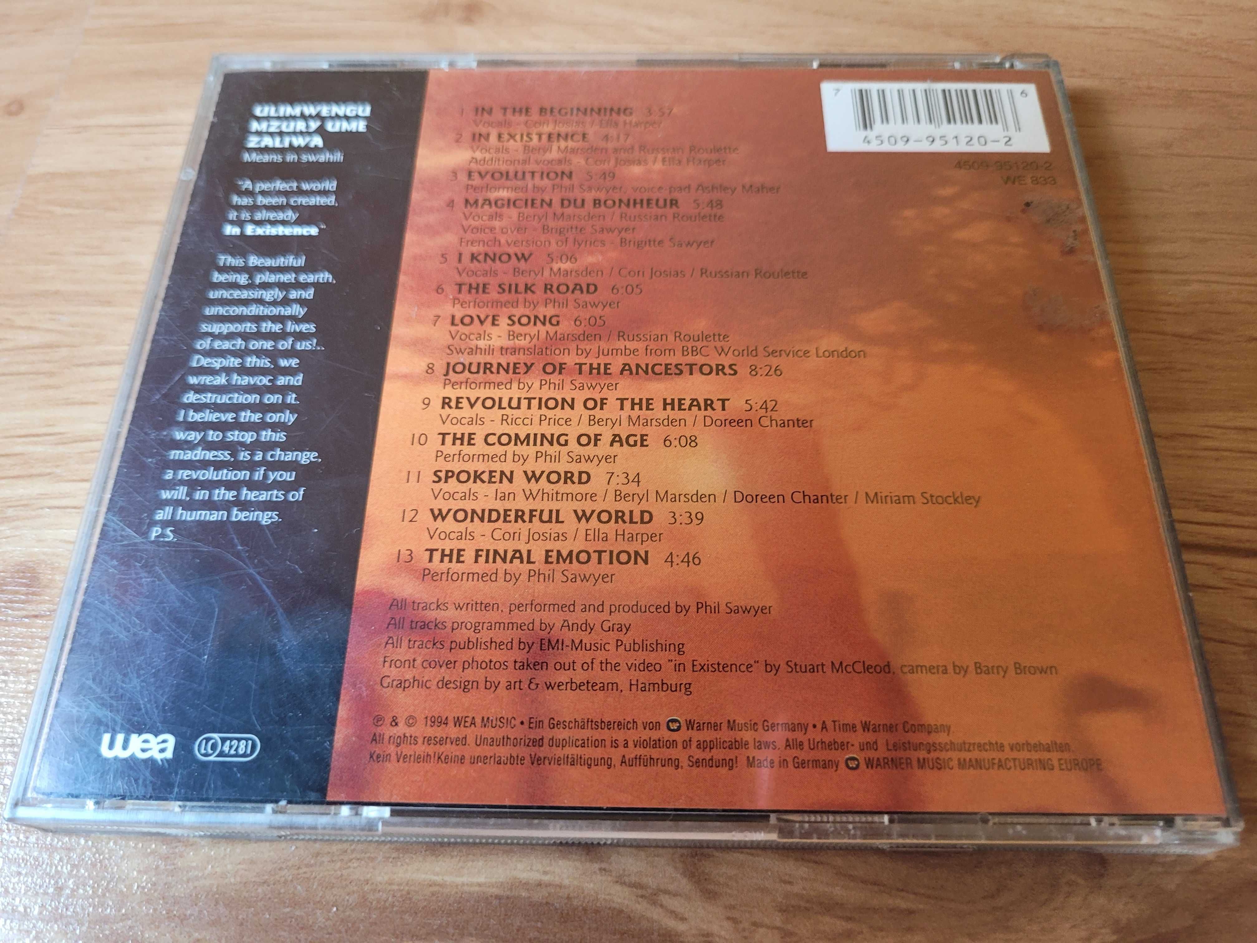 Beautiful World - In Existence - płyta CD