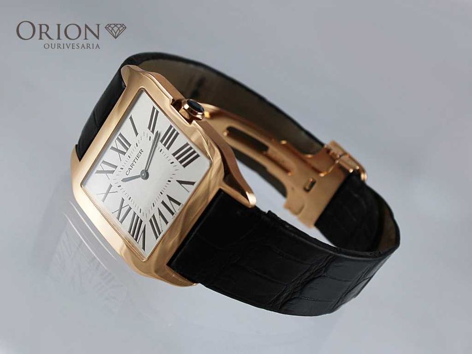 Cartier Santos-Dumont – Ouro Rosa 18K