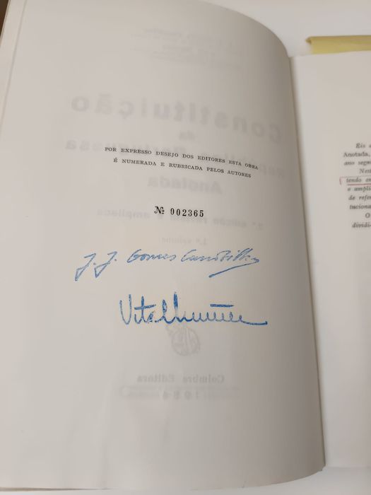 Constituição anotada vol I e II