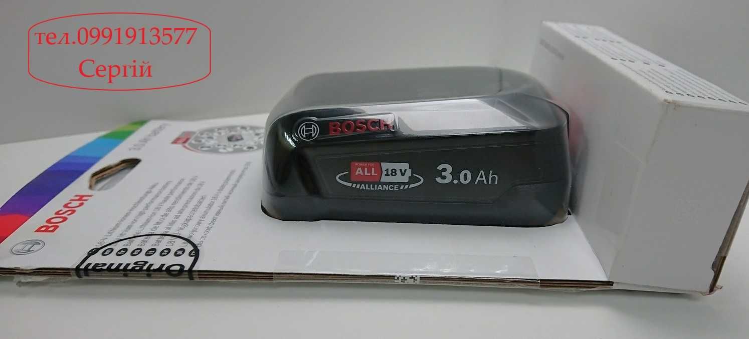 Аккумулятор BOSCH BHZUB1830 18V 3.0Ah, Новый