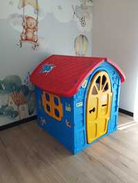 Plastikowy domek dla dzieci do ogrodu lub do domu