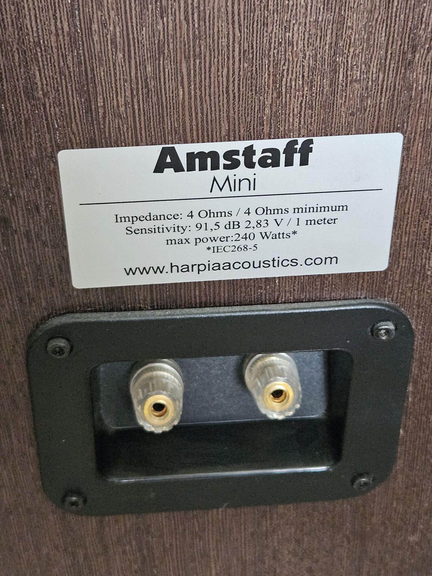 Kolumny podłogowe Harpia Acoustics Amstaff Mini