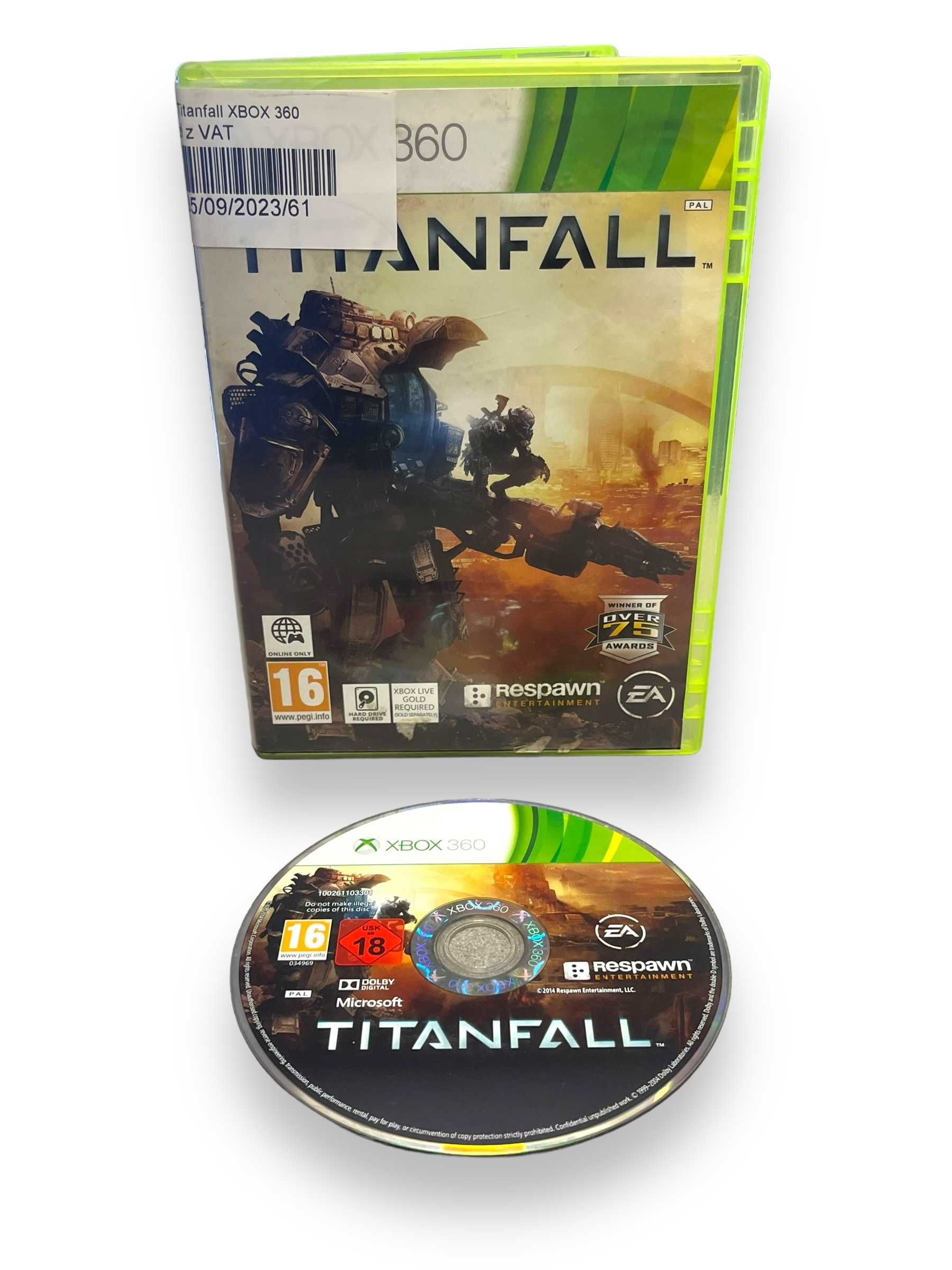 Gra Titanfall na konsole XBOX 360