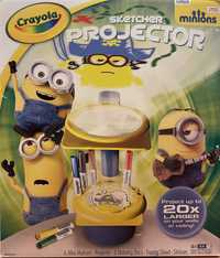 Crayola Minionki Projektor Rzutnik Lampka Mazaki