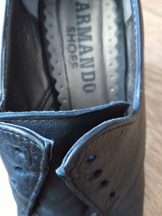 Туфлі жіночі чорні 38р. Натуральна шкіра. Ботильйони, Туфли женские