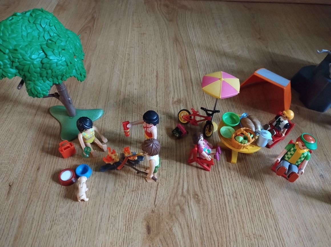 Playmobil - piknik przy skale