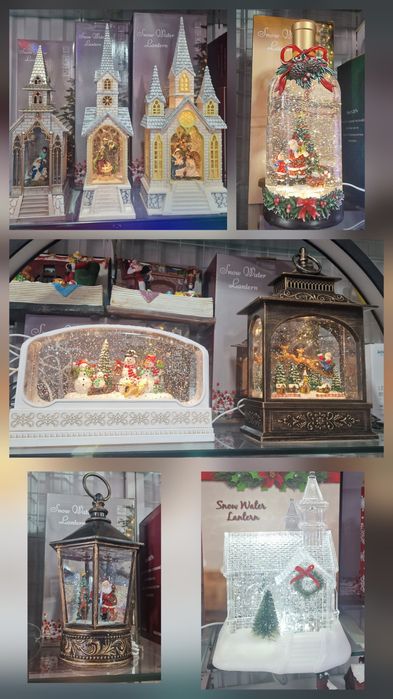 Новорічна музична карусель ,ліхтар,паровоз ,кулі ,телевізор .