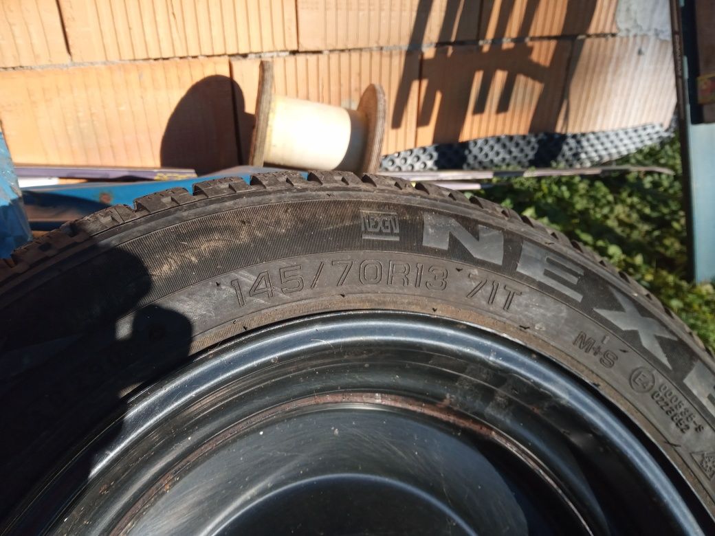 Opony zimowe z felgami 145/70/13