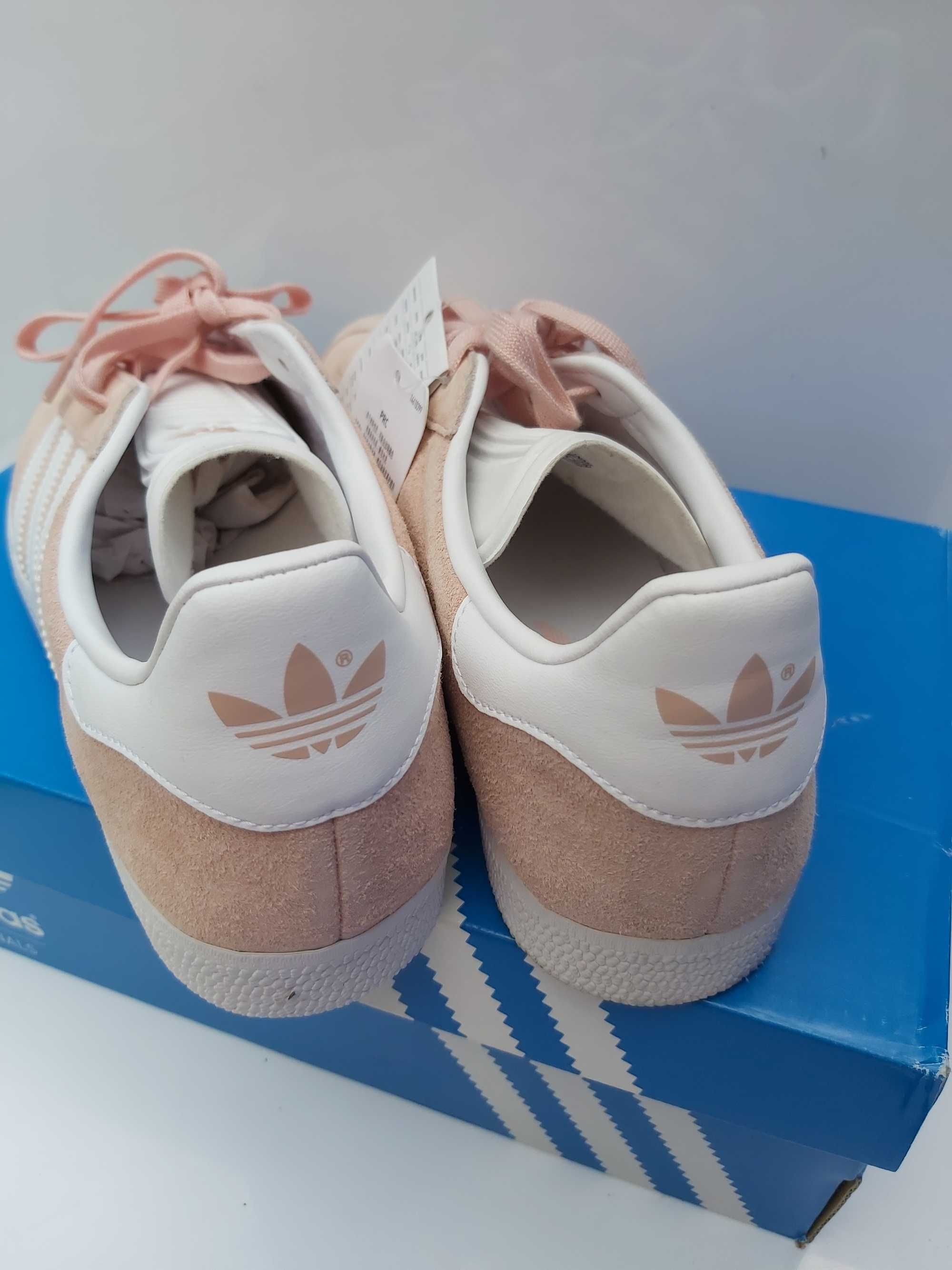 Sportowe buty ADIDAS gazelle pink różowe  sneakersy 40 2/3