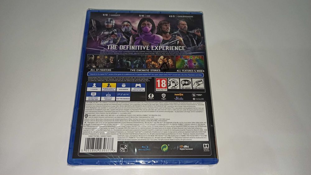 ps4 MORTAL KOMBAT 11 ULTIMATE po polsku bijatyka NOWA!