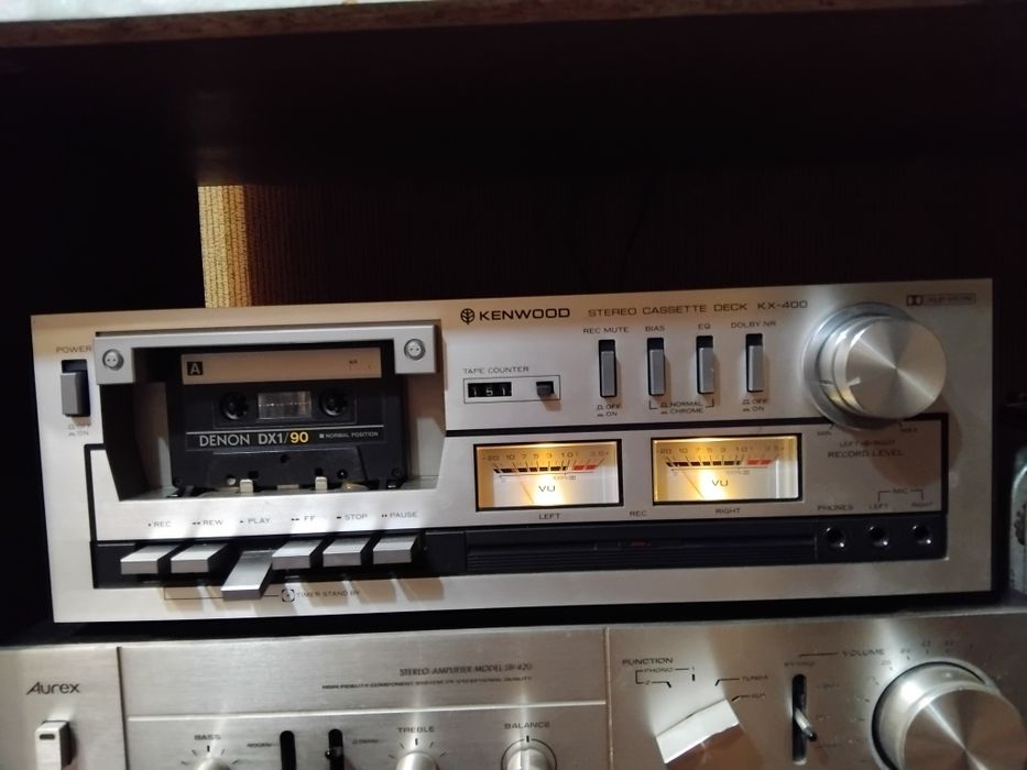 Дека касетная Kenwood kx-400.