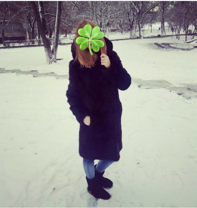 Тепла шуба зі зручним, красивим капюшоном (сурок)