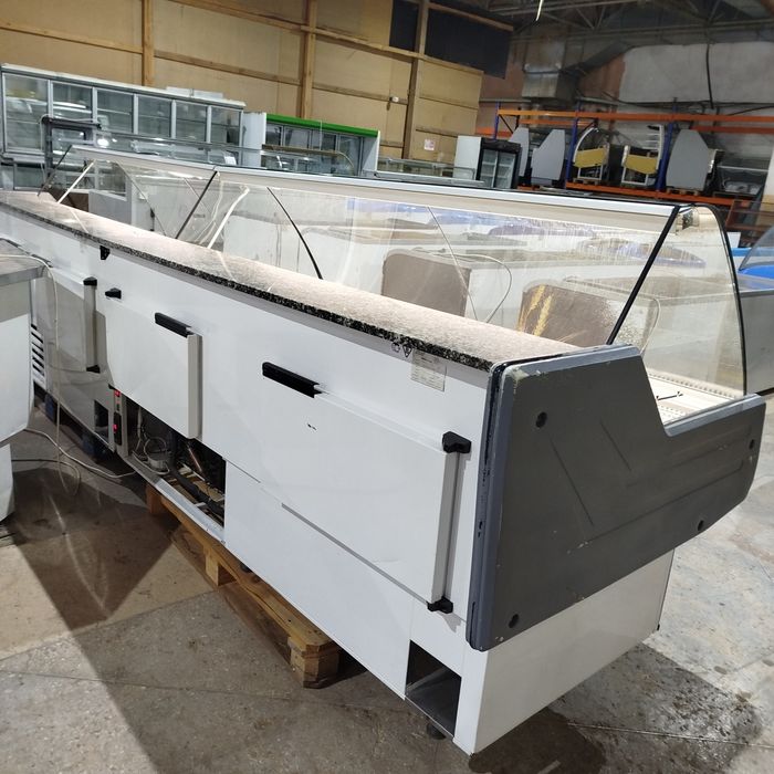 Витрина холодильная COLD Длина 3.8 метра С двух частей