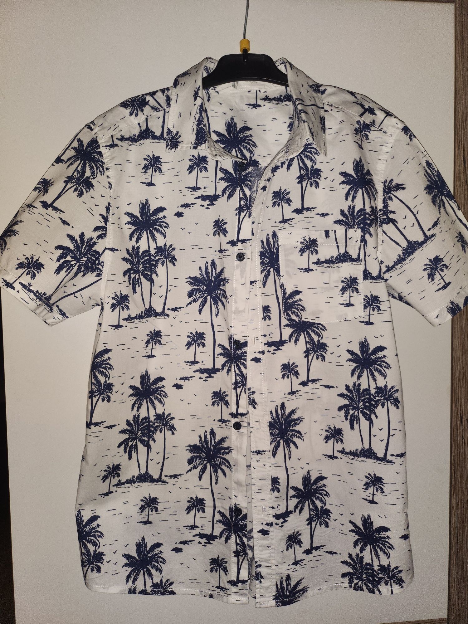 Koszula w palmy H&m rozm. 152