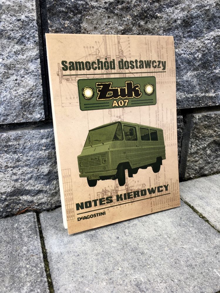 Notes kierowcy - ŻUK A07 auta PRL