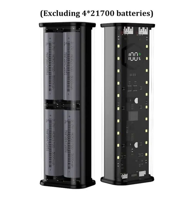 Корпус для павербанка 21700. 18650.