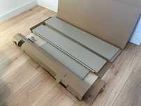 Szuflada IKEA KOMPLEMENT 100x58 cm, kolor szarobeżowy