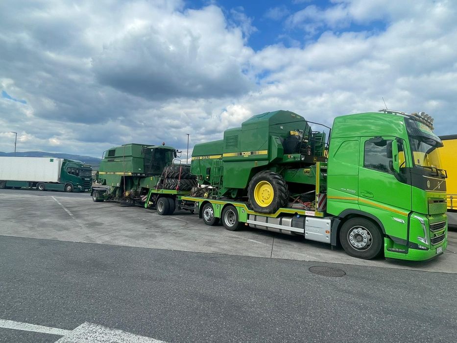 Transport niskopodwoziowy maszyn rolniczych i budowlanych