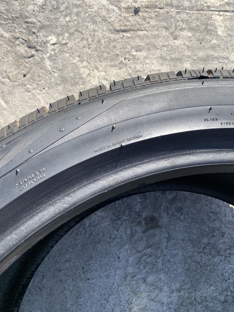 Шини різноширокі 275/40 R20+315/35 R20 Pirelli ранфлет 6-7мм