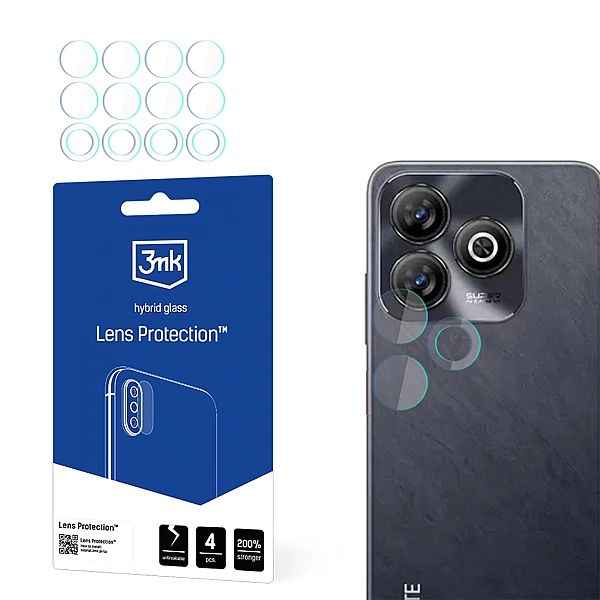 Szkło hybrydowe do obiektywu aparatu 3mk Lens Protection na ZTE Blade