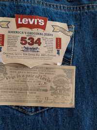 Calças /jeans Levi's 534  tamanho W34 L32 novo