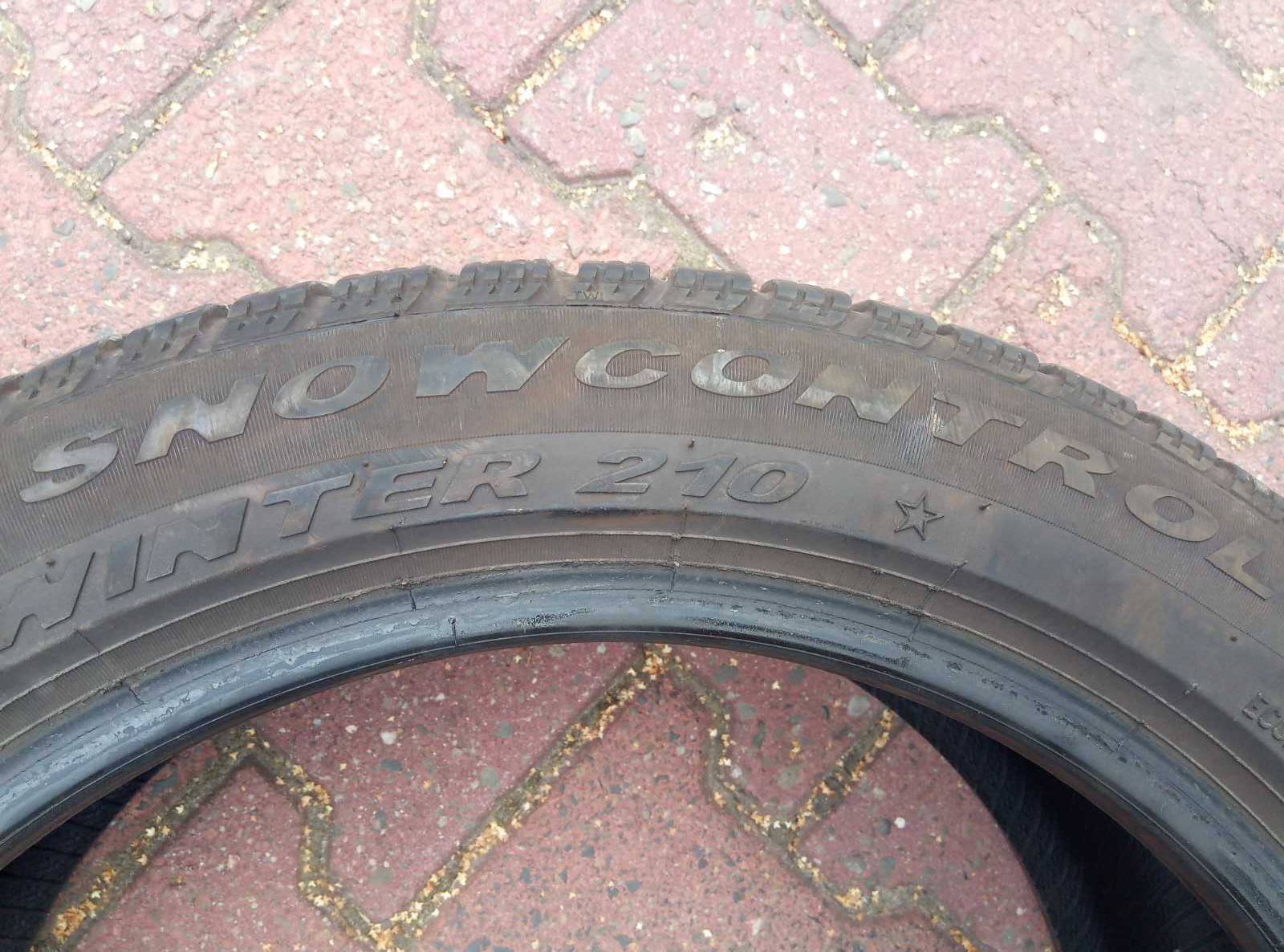 Używane opony zimowe 195/55R17 Pirelli SnowControl W210