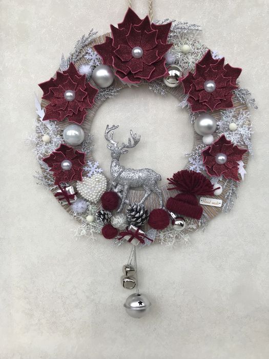 Новорічний віночок + подарунок