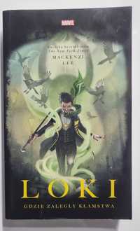 Loki gdzie zaległy kłamstwa - Książka marvel