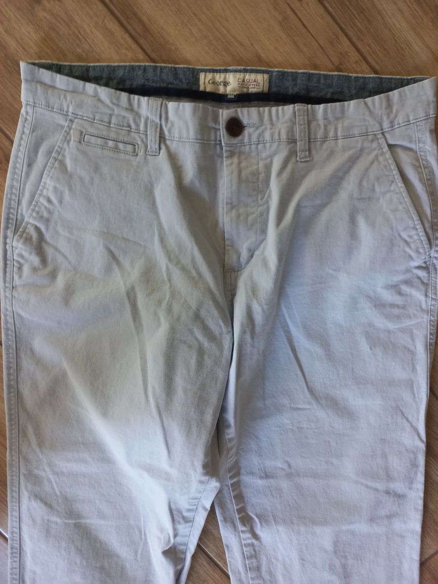 firmowe męskie spodnie-XXL-George-XXL-36/32