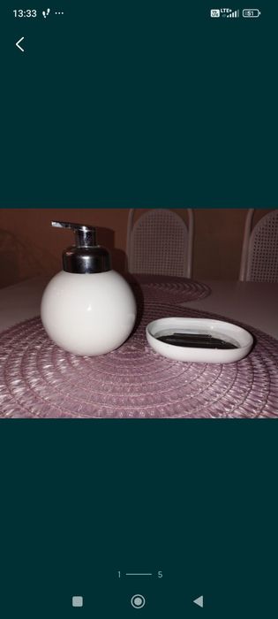 Okazja! Uszanowany jak Nowy Elegancki Zeswat, Dekoracja do łazienki.