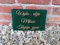 Tablica Ślubna - Wujki idzie miłość
