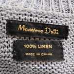 Sweterek lniany Massimo Dutti,M