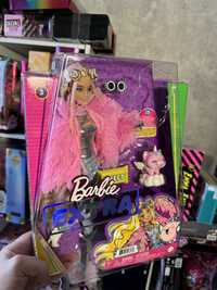 Барби Экстра Стильная Модница в розовом пальто Barbie Extra