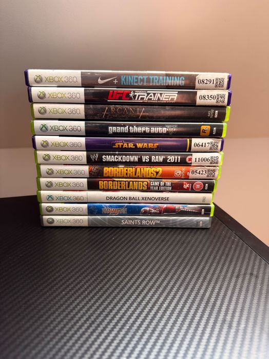 Gry Xbox 360 zestaw 11 gier