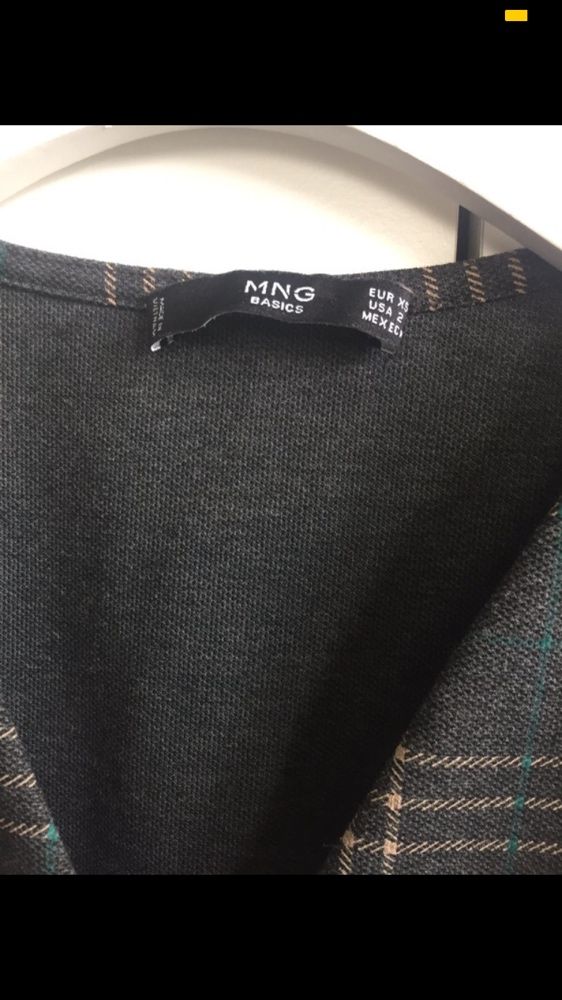 Sukienka Mango r. XS w kratę