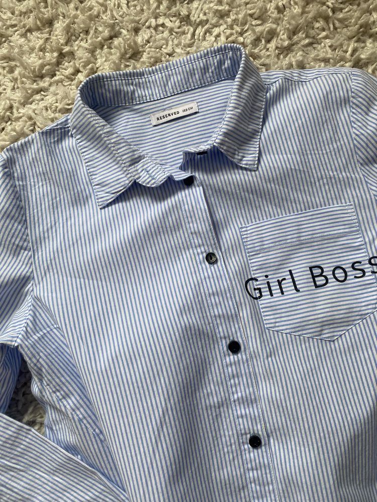 Рубашка в полосочку Reserved на дівчинку