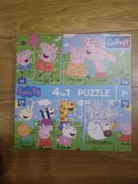 Nowe puzzle świnka Peppa trefl