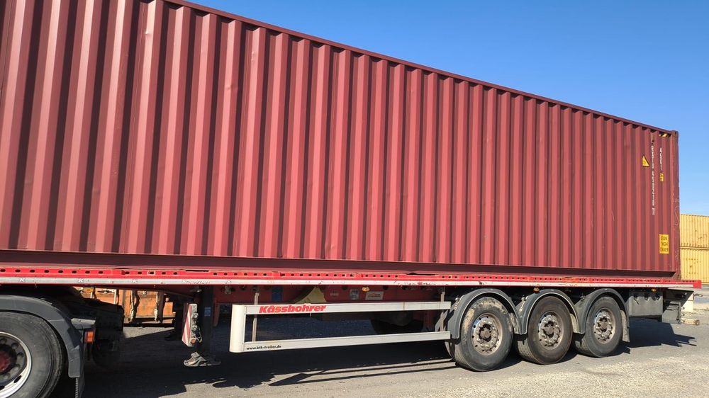 Kontener Morski 40HC Magazynowy 12x2,5x2,9 Transport z Rozładunkiem