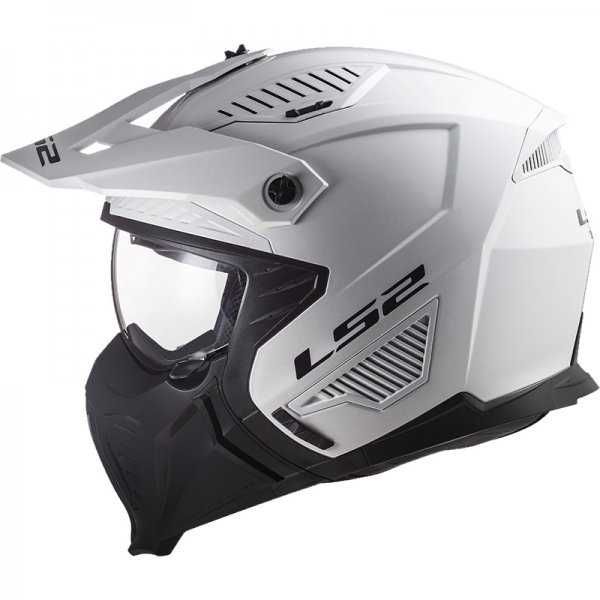 Nowy Kask Motocyklowy LS2 OF606 DRIFTER Solid White