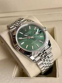 Швейцарские часы Rolex Datejust Green. Топ модель