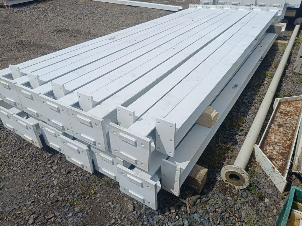Słup słupy podpory legary stopy 383cm konstrukcja wiata hala garaż